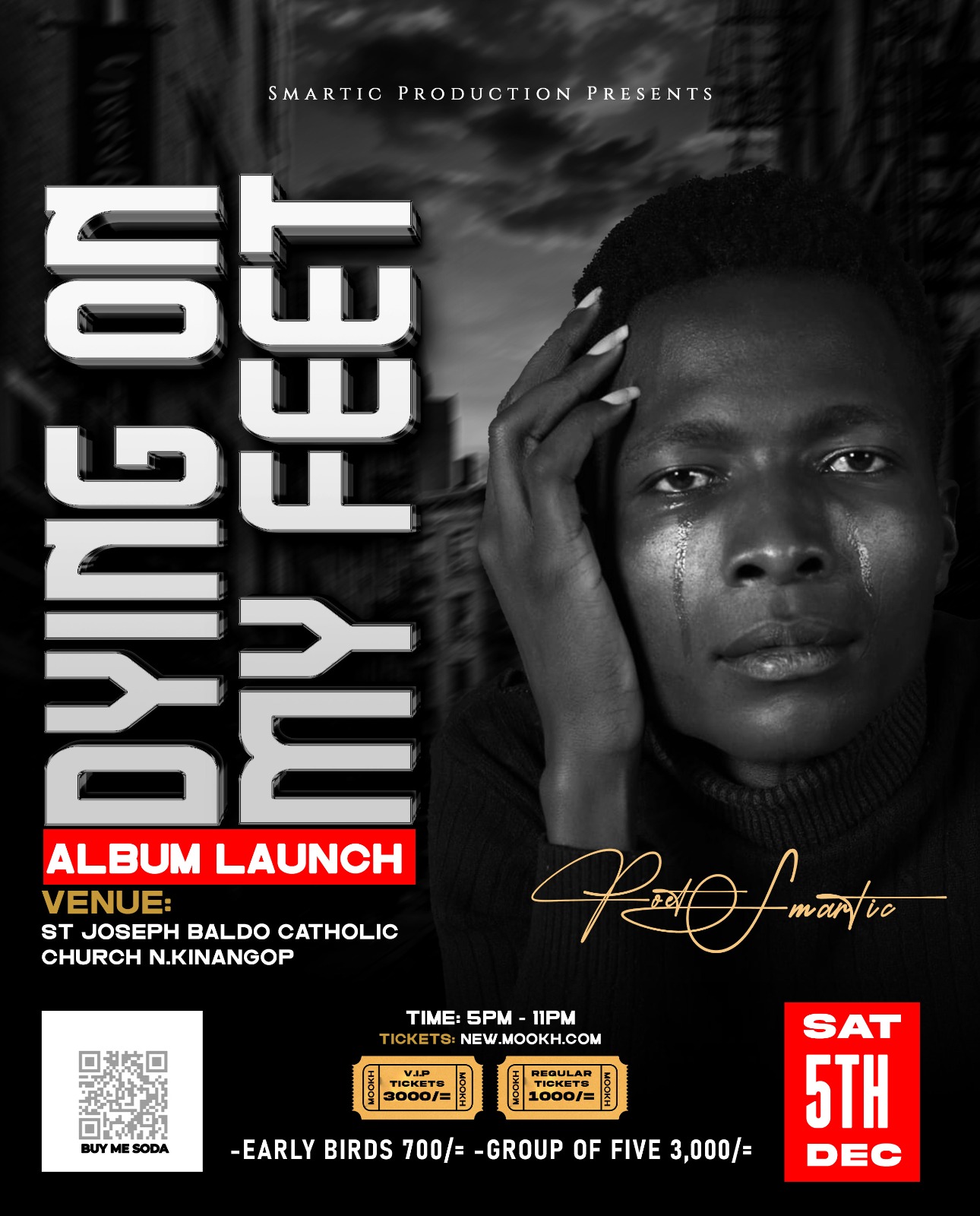 Dying On My Feet Album Launch 