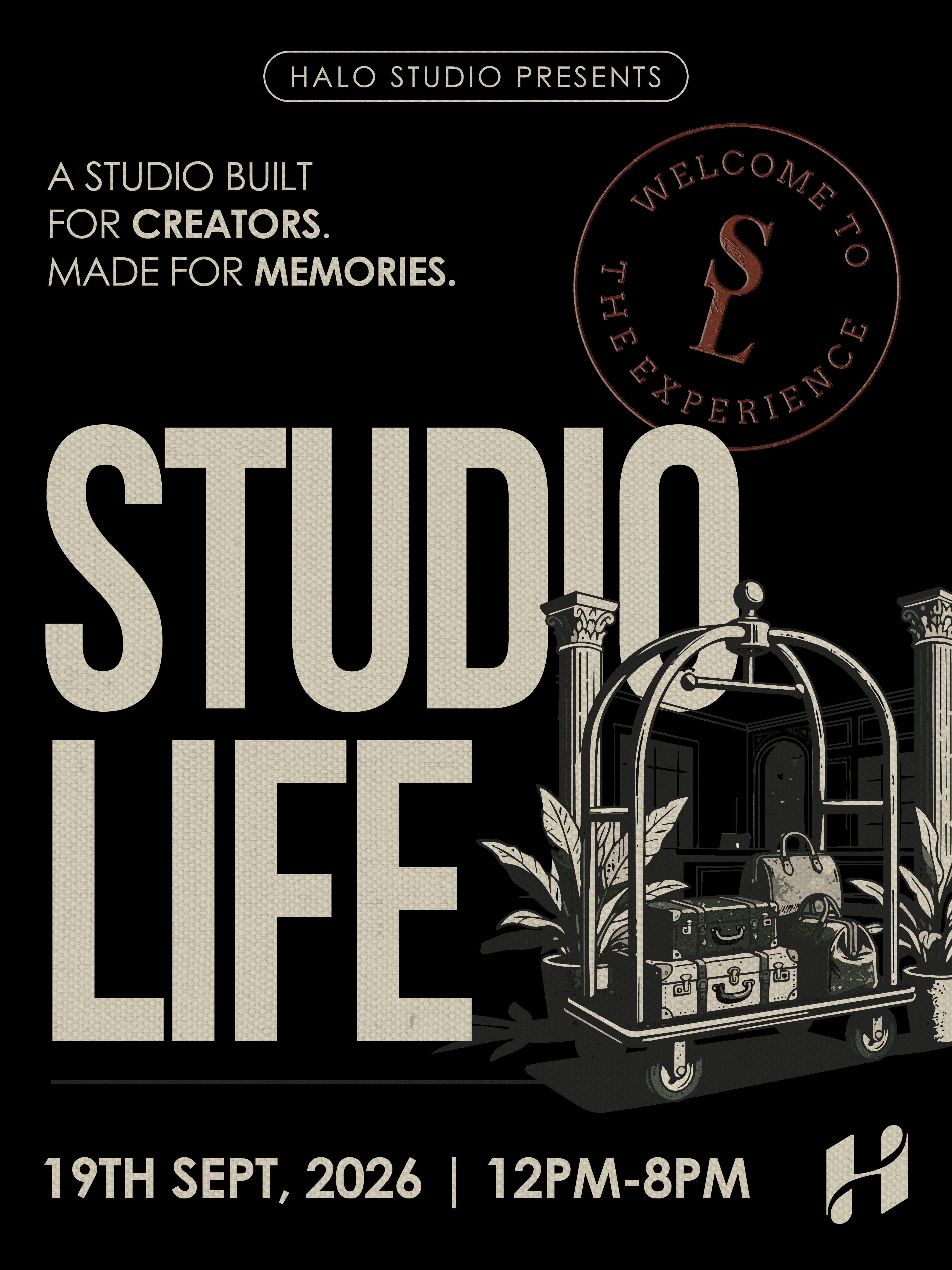 Poster for HALO STUDIO PRES: STUDIO LIFE