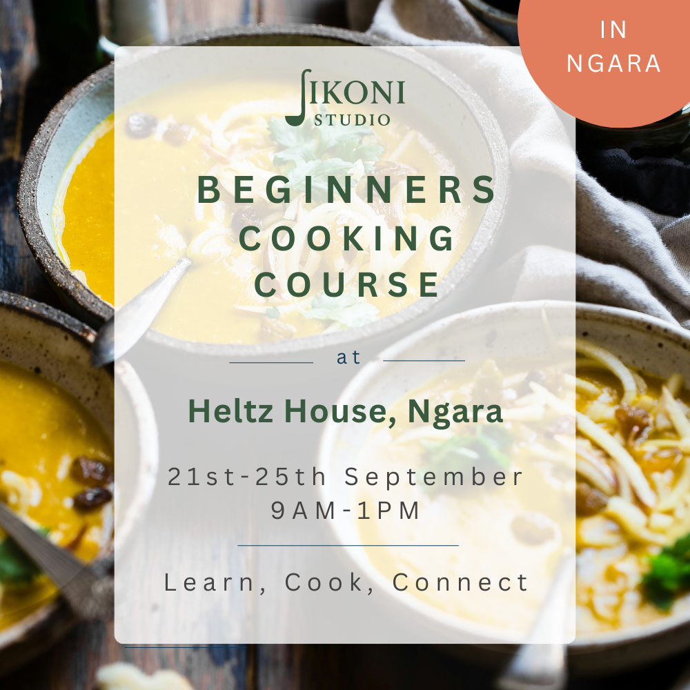 Poster for Beginners Cooking Course