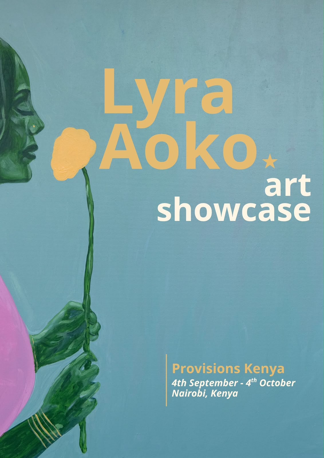 Poster for Art Showcase