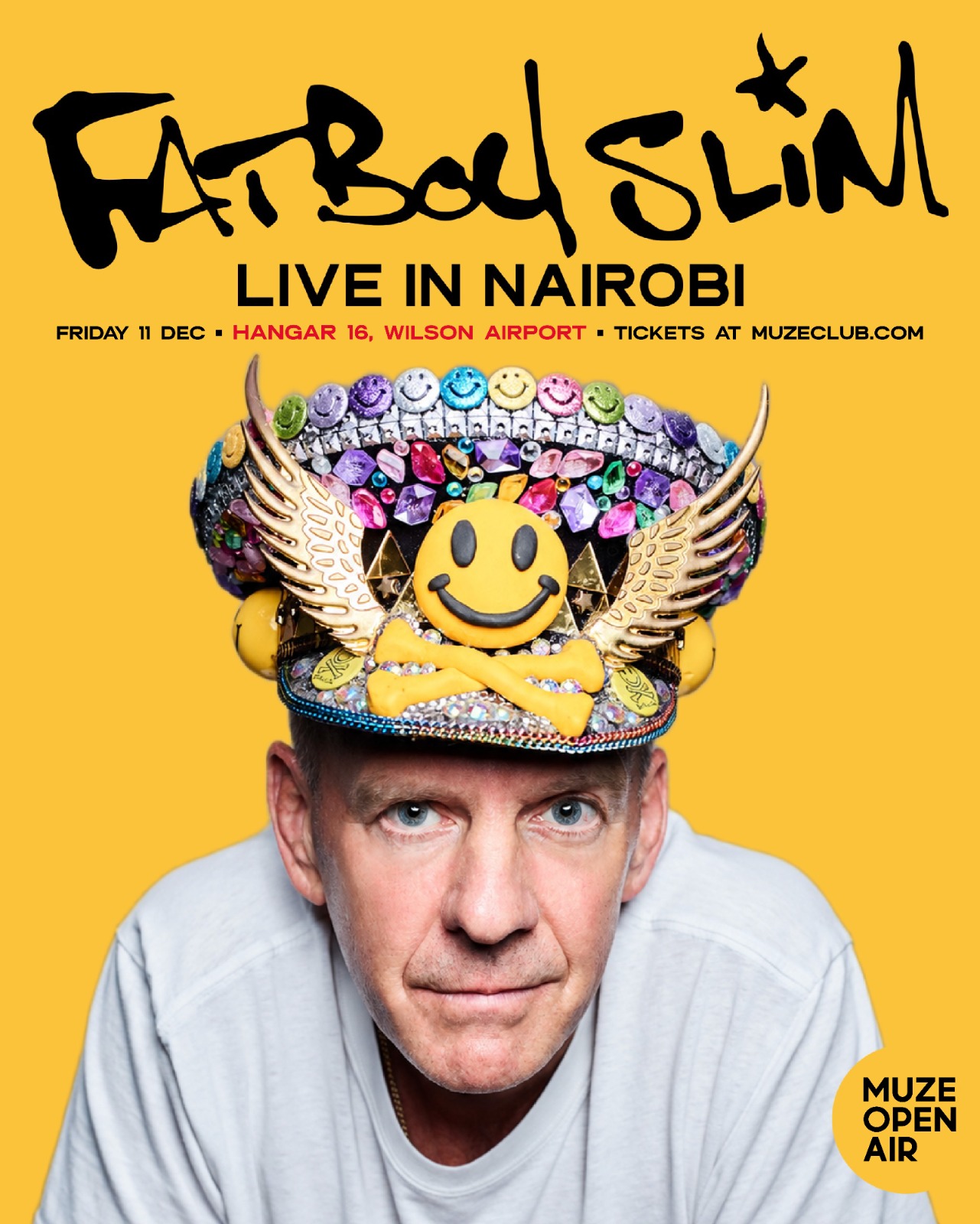 MUZE Club pres. Fatboy Slim: LIVE IN NAIROBI