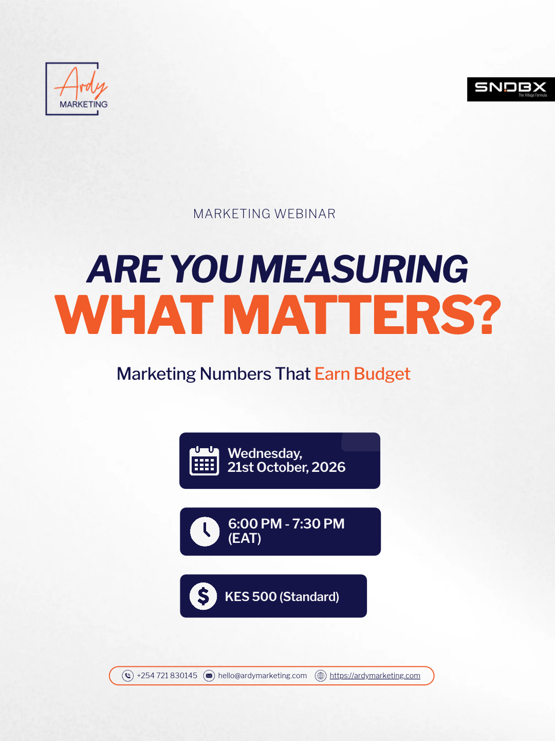 Are You Measuring What Matters? Marketing Numbers That Earn Budget