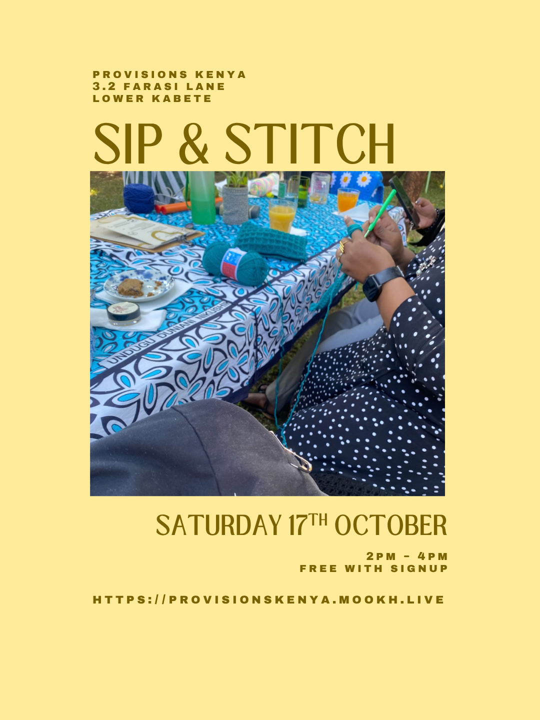 Sip And Stitch
