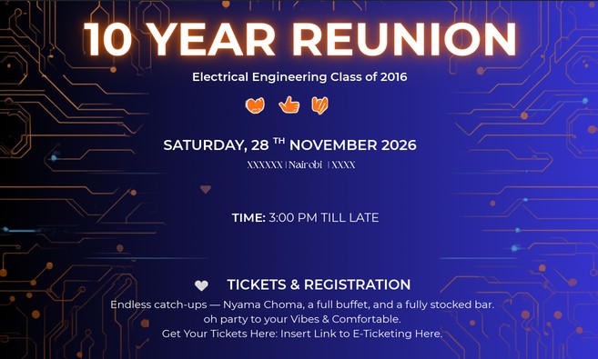 EEE JKUAT 2016 10 YEAR REUNION