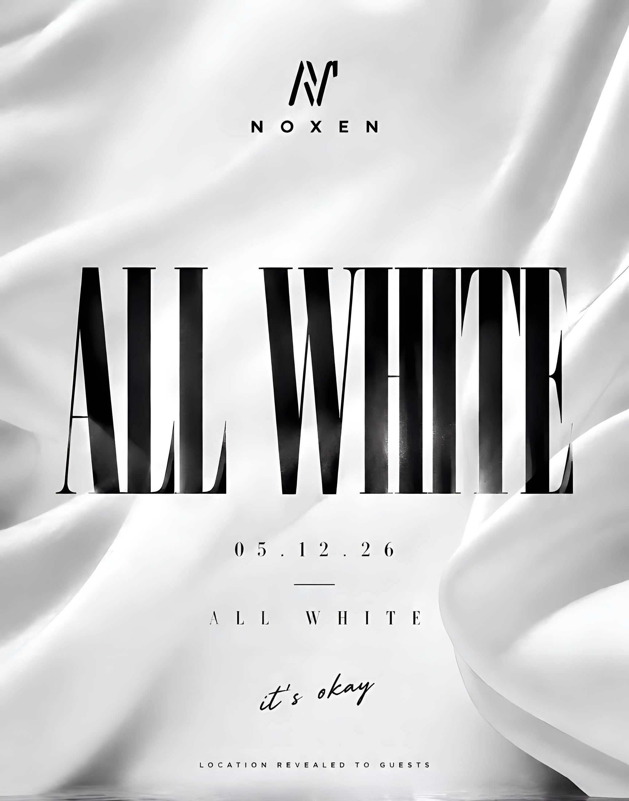 NOXEN ALL - WHITE EXPERIENCE ll 🤍 poster